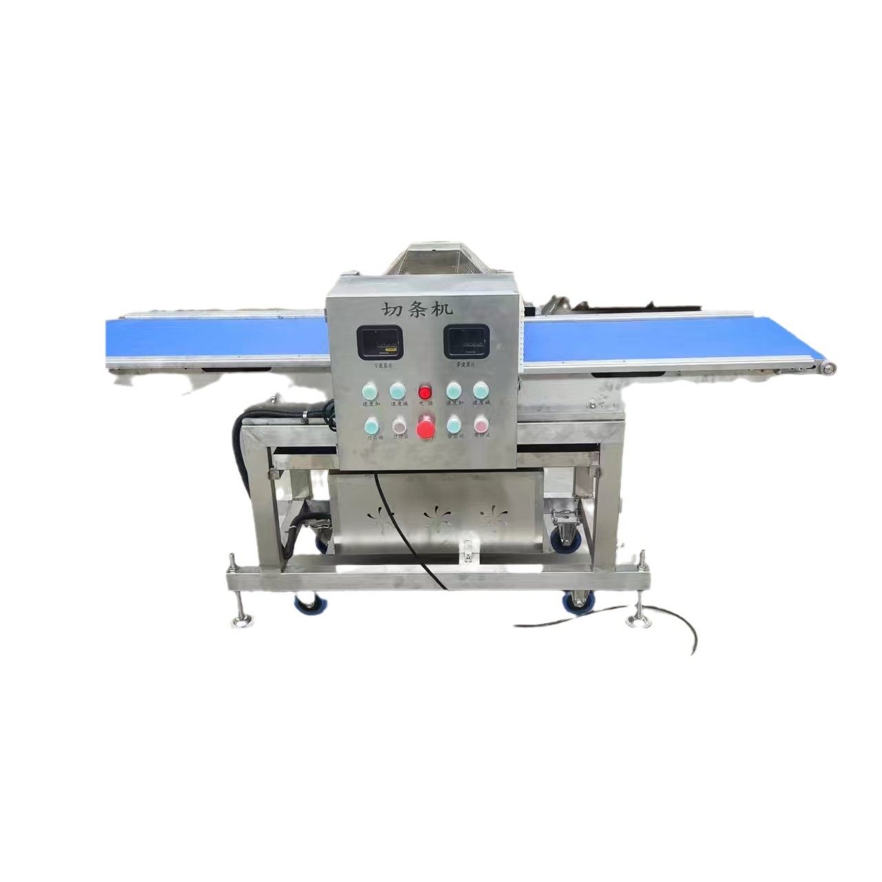 桔皮切条机 全自动鱿鱼切条机器 猪肉分条设备,淘宝优惠券,粉丝福利购,淘宝优惠卷