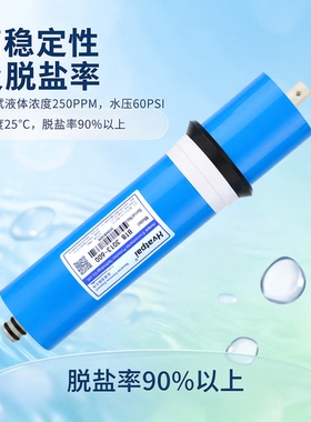华派RO反渗透膜滤芯75-800G