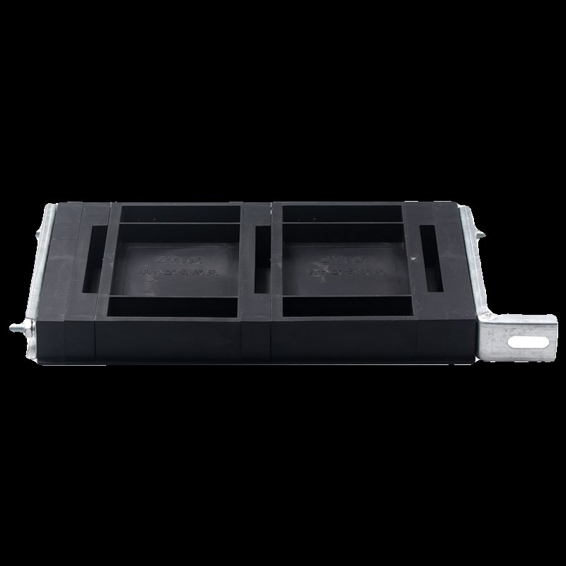 GGD母线夹 ZMJ1系列组合式母线夹 铜排夹 三相单排黑色母线框 - 图3