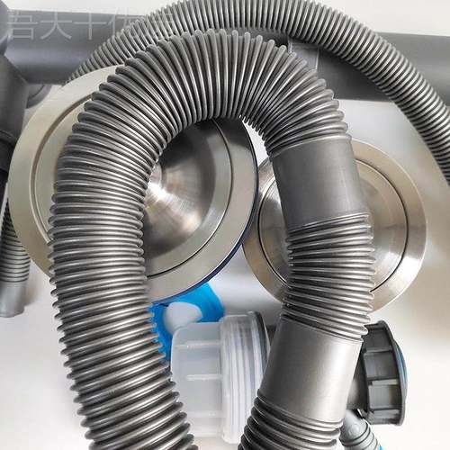 横排臭CBW省空间厨房下水器 洗菜盆防不锈钢菜盆 下管水新中式 - 图1