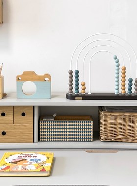 桌面售楼处儿童房in风实木玄关摆设家居物软装布置装饰品