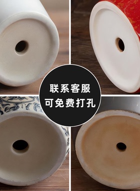 景德镇复古轻奢陶瓷花瓶