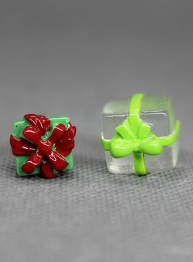 中式迷你礼盒灯笼爆竹树脂模型摆件礼物盒微景观装饰品满19包邮