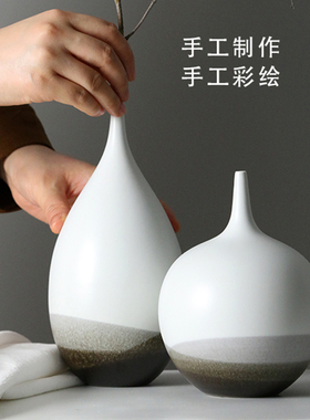 新现代陶瓷瓶创意电视柜入户客厅样板房间家居软装饰品