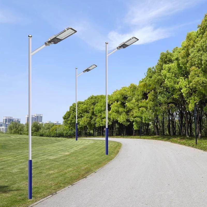 路灯LED户外挑臂灯防水防晒220V大功率道路社区庭院装电线 线水泥,淘宝优惠券,粉丝福利购,淘宝优惠卷