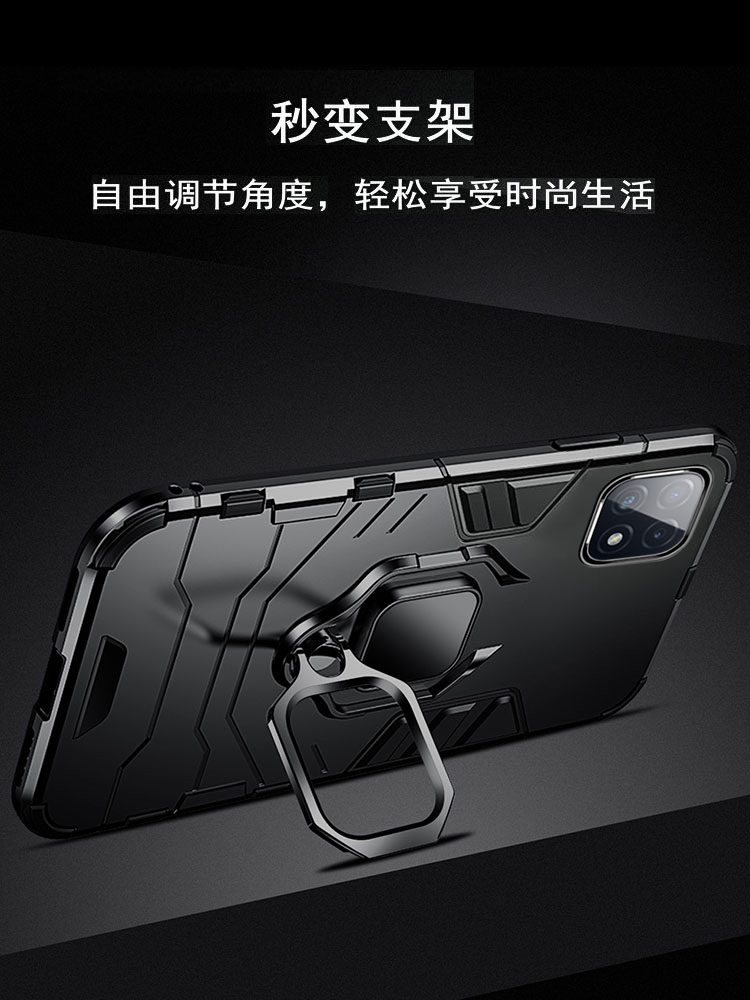 适用三星A22手机壳A22 5G版保护硅胶套SM一A226B/DS气囊全包边防摔galaxy磨砂软硬壳A225g男女款创意磁吸散热 - 图2