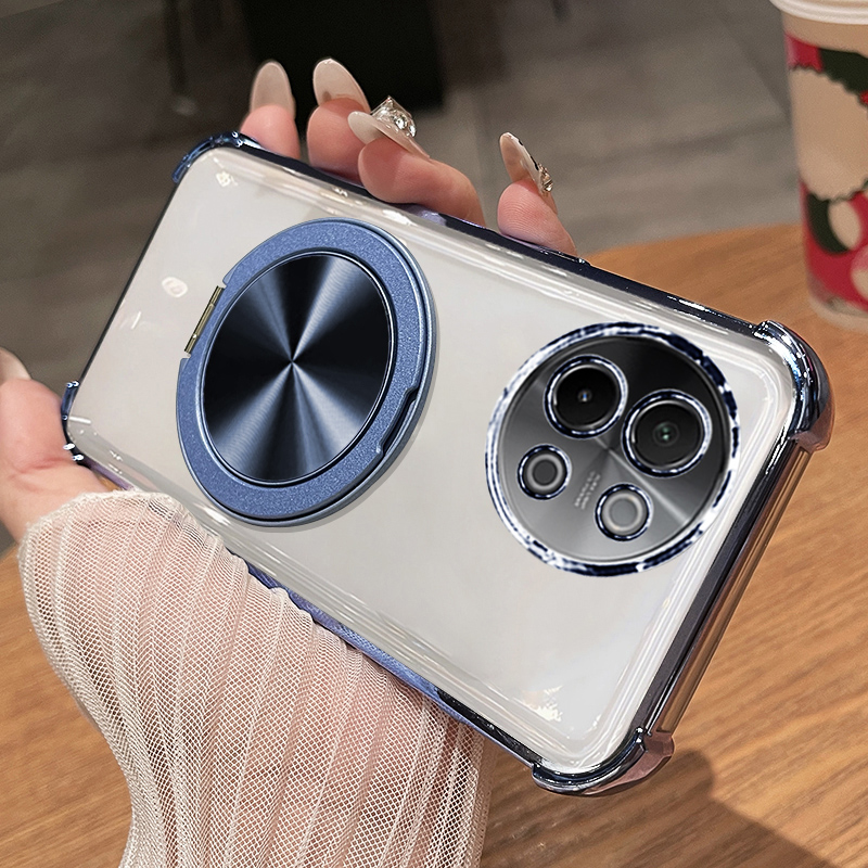适用vivoS18e手机壳vivo透明保护S18e硅胶套V2334A自带镜头膜vovis气囊全包防摔viovs男女vovos新款vivis高级 - 图1