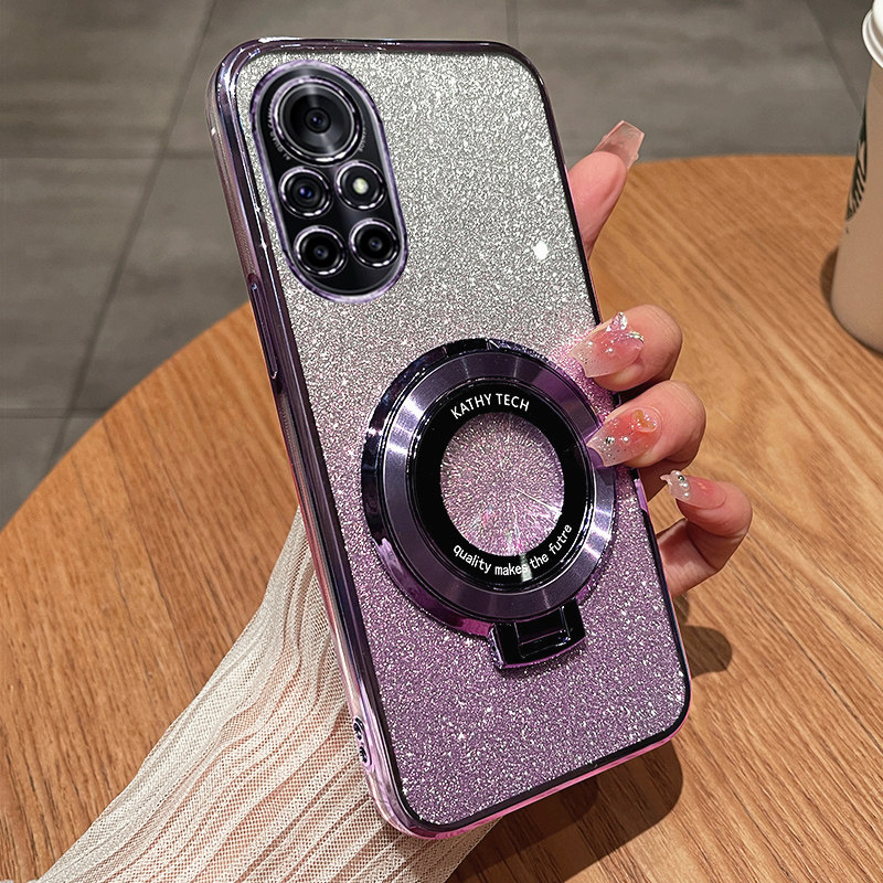 适用华为nova8手机壳nove8pro保护硅胶套ANG一AN00全包防摔BRQ透明软壳por高级感n8男女ANOO带支架nava新款