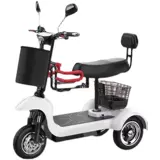 Электрический трехколесный велосипед для домашнего использования, электромобиль, складные ходунки для пожилых людей, семейный стиль