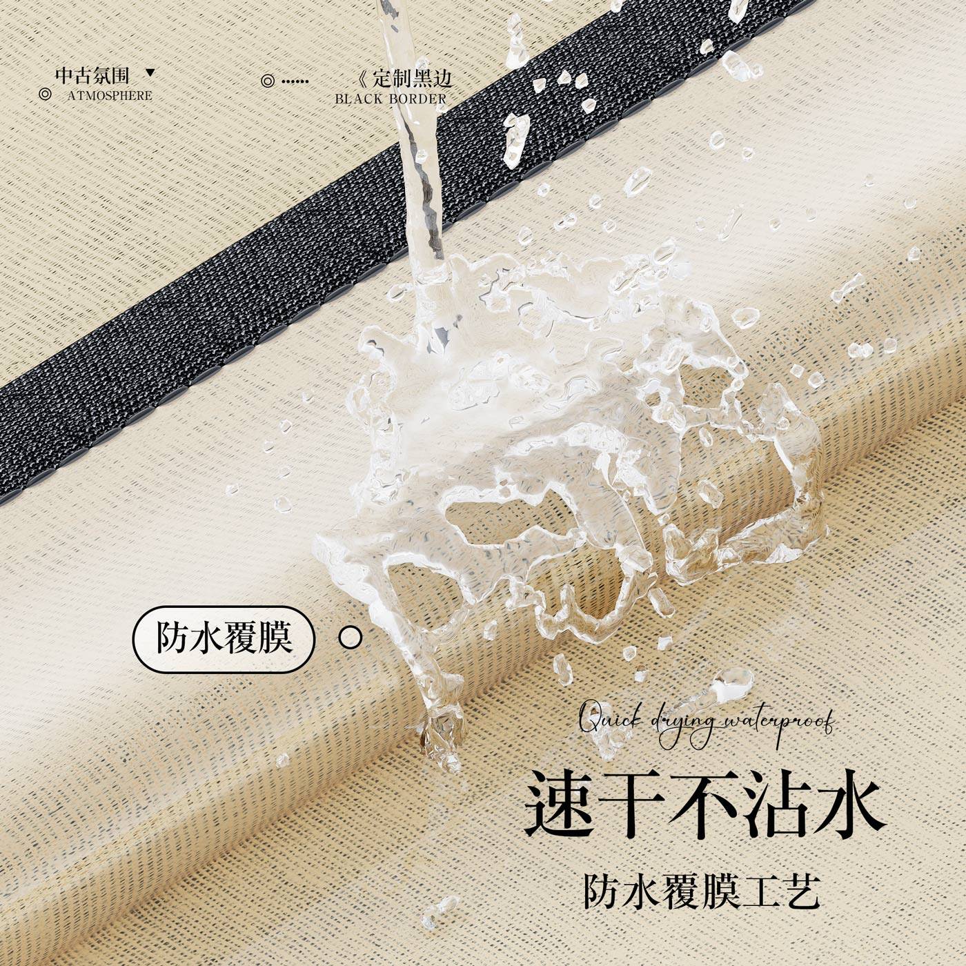 高档法式浴帘覆膜防水防霉浴室隔断帘卫生间窗帘免打孔挂帘纱帘布,淘宝优惠券,粉丝福利购,淘宝优惠卷