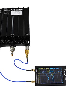 NanoVNA-V2 F 50k-3G 矢量网络分析仪4.3寸 HF VHF UHF天线分析仪