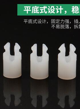 SS系列尼龙开花隔离柱垫高柱 PC板间隔柱M3.2固定柱开花柱 2000只
