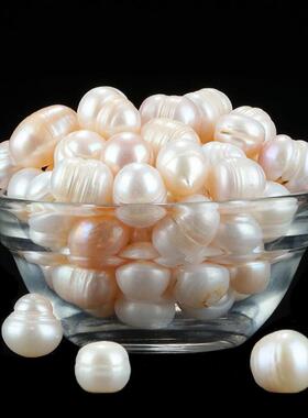 松吉仓 天然珍珠散装供佛七宝石修曼扎无孔 佛像装藏佛堂桌面摆件