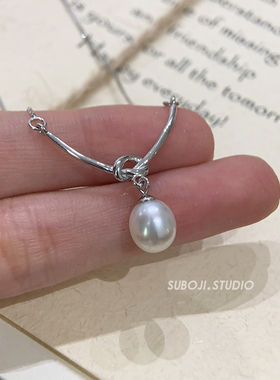 素泊集「沧海遗珠」项链纯银925