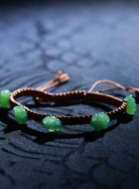 天然新疆和田玉玉器供应链俄料