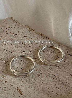 XBK戒指风时尚设计简小众调节极