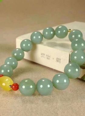 天然新疆和田玉玉器供应链碧玉