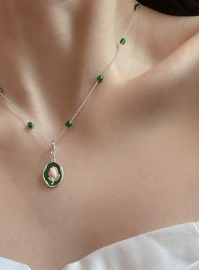 XBK0.9吊坠原创设计银色cm小众