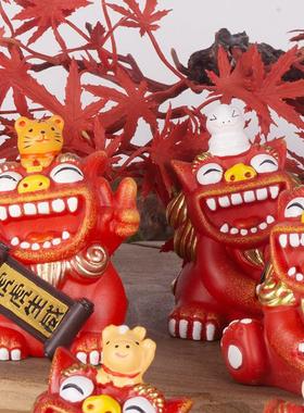 狮三百|生肖 小狮子摆件十二生肖厦门特色创意新年装饰品生日礼物