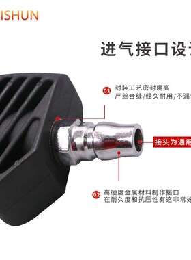 补轮胎除尘器打磨吸尘枪吸尘屑橡胶末轮胎气动吸尘器补胎气动工具