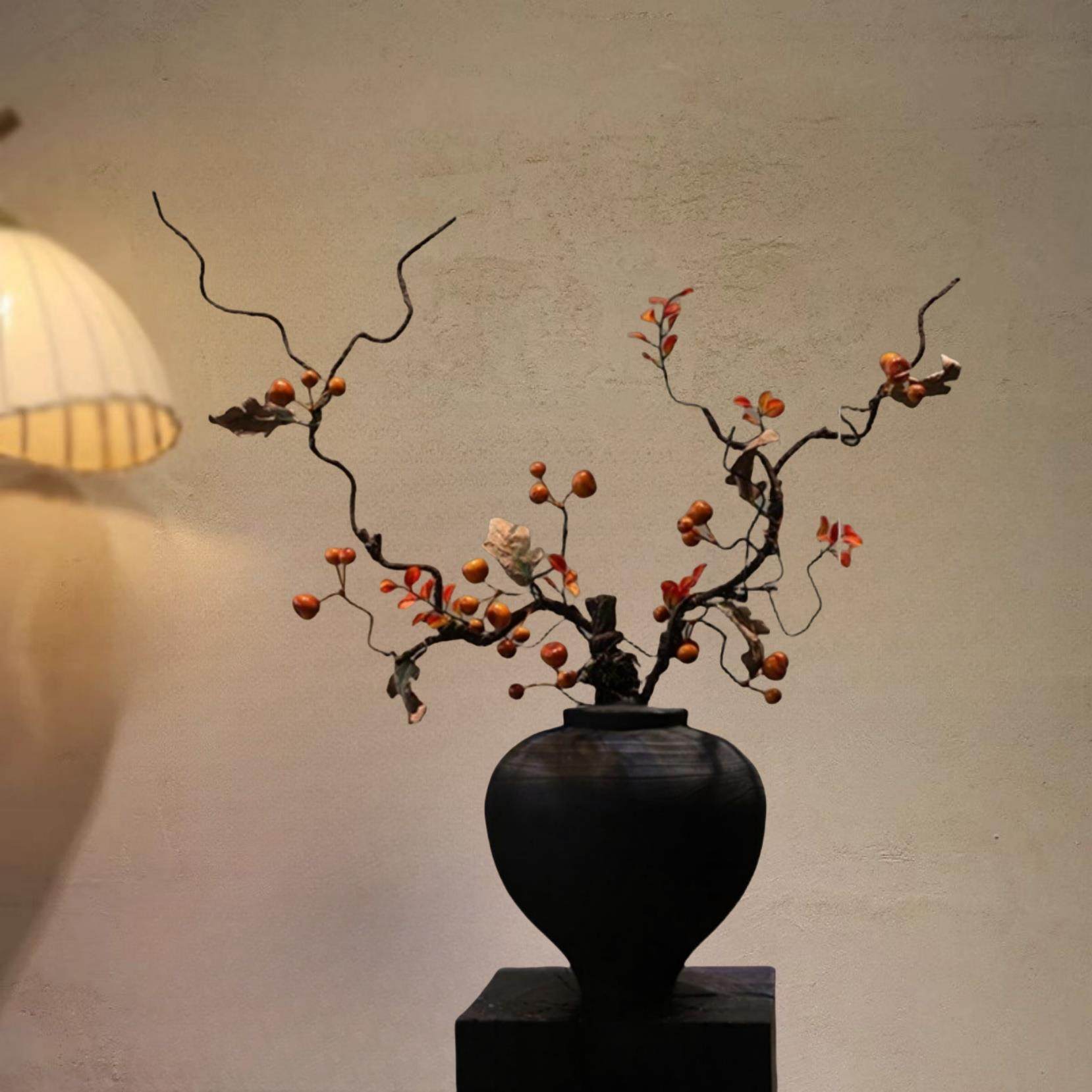 禅意新中式花瓶树脂摆饰宋代美学民宿家居玄关桌别墅侘寂高级装饰,淘宝优惠券,粉丝福利购,淘宝优惠卷