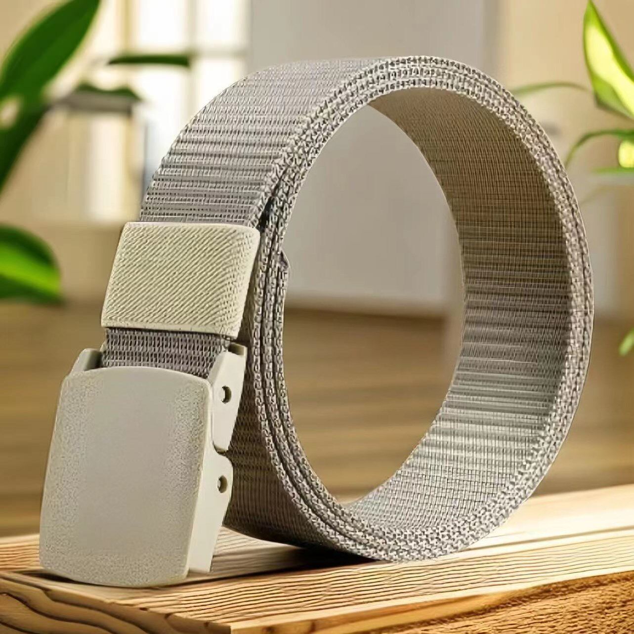 塑料3.8宽单独尼龙皮带扣头平滑腰带卡扣非金属耐用腰带头工装扣