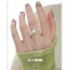 Cute Planet Cat Ring Female Niche Design Ring Personality Unique Fashion Temperament New Open Index Finger Ring
