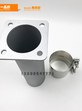 挖掘机配件日立200-5-6 6BG1消声器连接管喉管增压器排气管抱箍夹