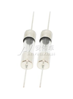 5*20mm带引脚玻璃保险管保险丝熔断器快断0.5A 1A 2A 3 4 5 8 10A