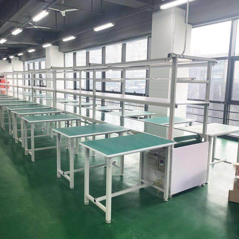 车间防静电流水线 线小型输送带输送机铝挤型材料自动化生产线 线,淘宝优惠券,粉丝福利购,淘宝优惠卷