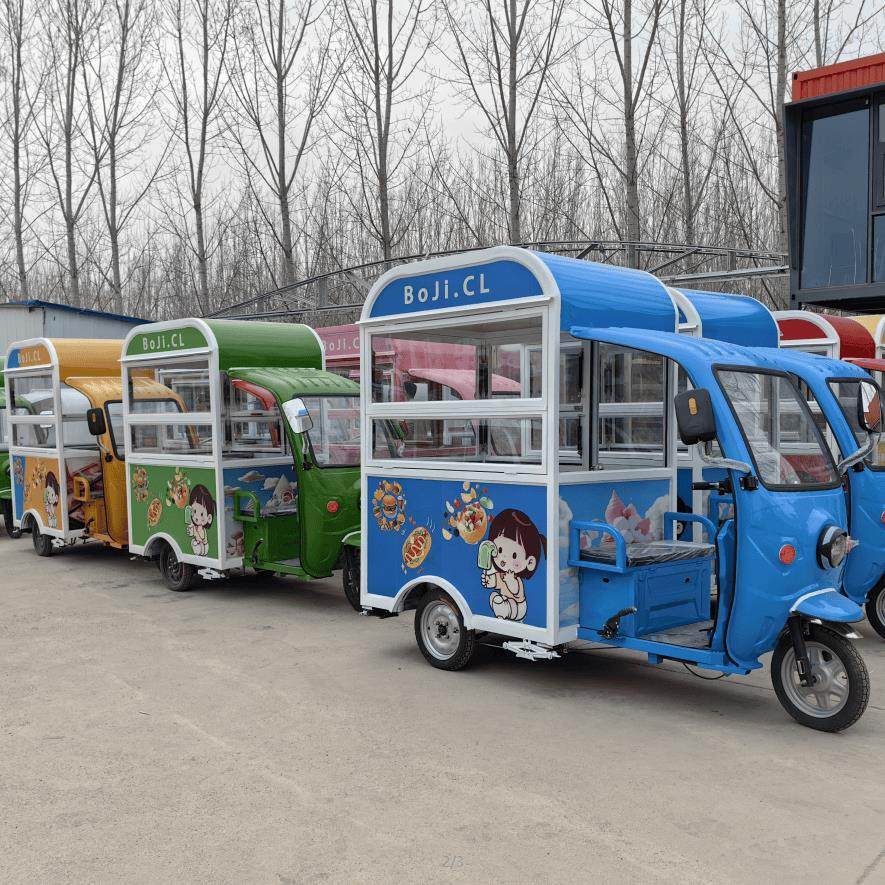 小吃车多功能餐车电动三轮流动早餐快餐车房车移动卤味熟食摆摊车,淘宝优惠券,粉丝福利购,淘宝优惠卷