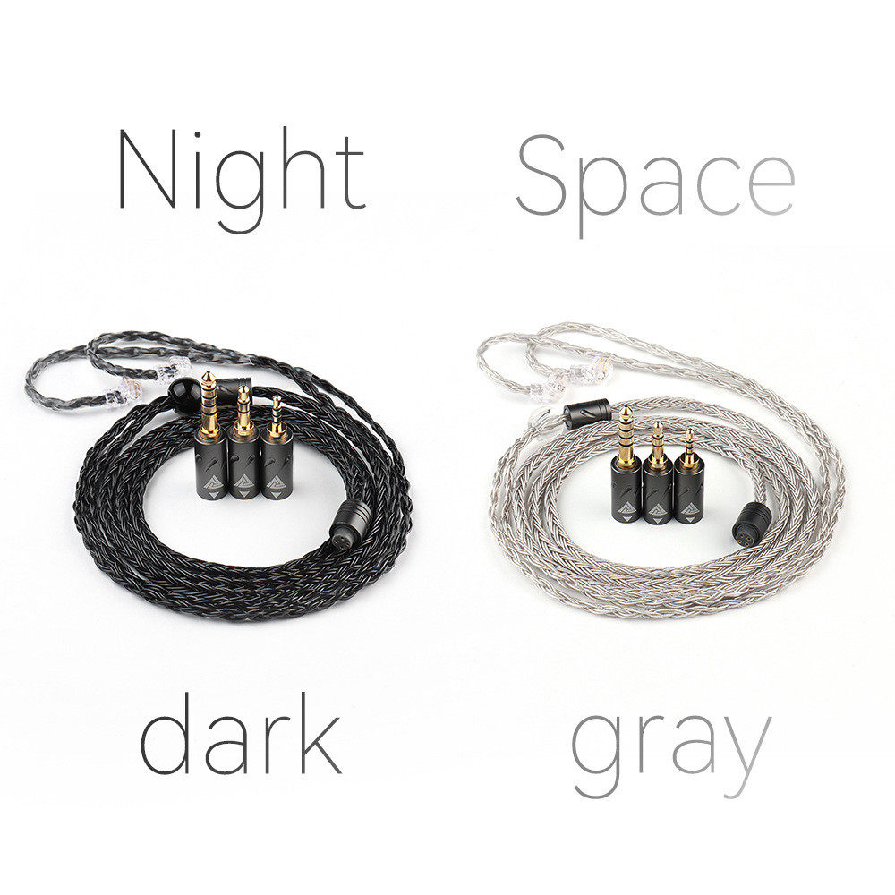 QKZ Q1 MAX耳机升级线材 16股352芯镀银线 可换音频插头升级线材,淘宝优惠券,粉丝福利购,淘宝优惠卷