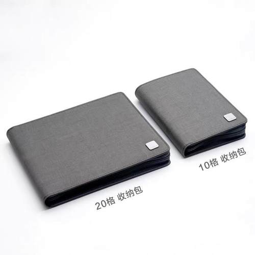 kaco爱乐钢笔收纳包10/20格钢笔简约防水防尘钢笔盒多支收纳帆布 - 图2