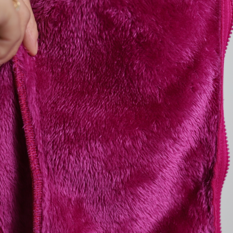 大尺码棉衣女胖人180-210斤宽松两件套加绒妈妈冲锋衣冬装外套中 - 图3