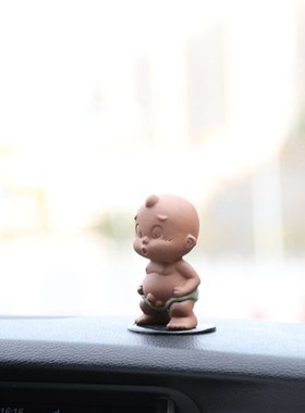 创意家居装饰品小摆件客厅摆设陶瓷精品茶宠喷水礼物紫砂趣味尿童