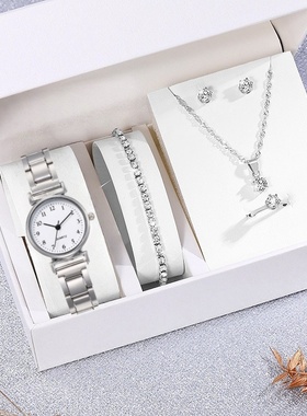 简约甜美女士灵动镶钻项链