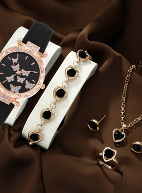 简约不掉色甜酷项链礼盒装气质长款毛衣链生日礼物甜美蝴蝶锁骨链