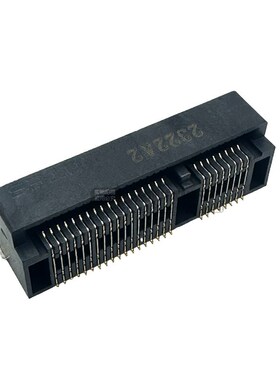 MINI PCIE 52Pin 笔记本网卡槽 插座 迷你52P 4.0/5.2/5.7/8/9.0H