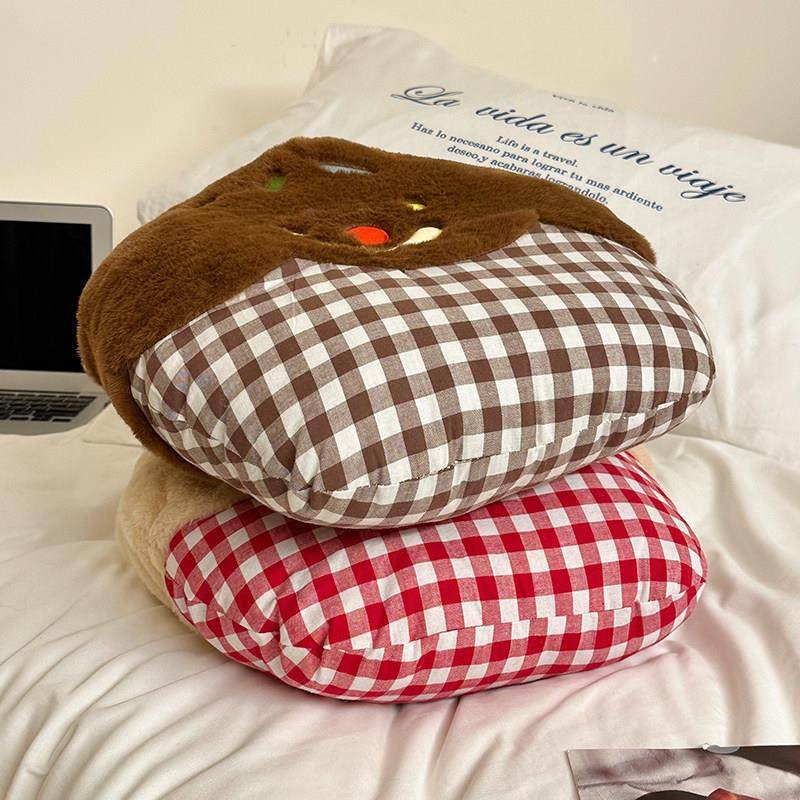 可爱卡通抱枕被子两用毯子二合一客厅卧室宿舍毛绒午睡毯护腰靠枕,淘宝优惠券,粉丝福利购,淘宝优惠卷