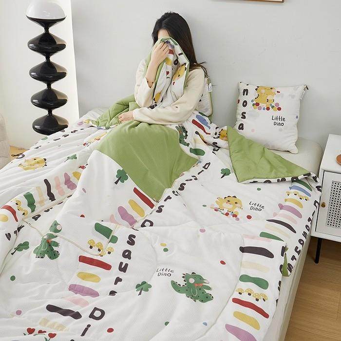 泡芙用棉枕抱被两午枕睡毯子办公室靠枕ZSG20250二合一车载头被子,淘宝优惠券,粉丝福利购,淘宝优惠卷