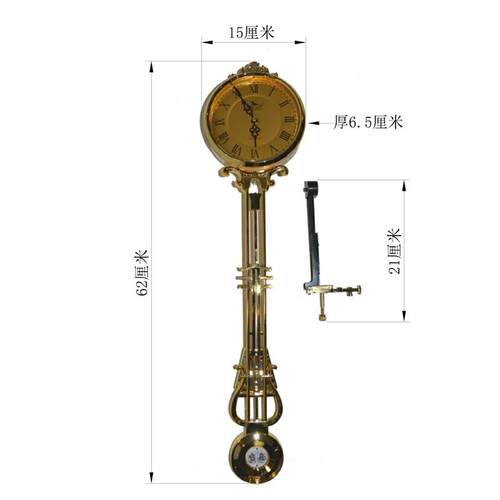 落地钟摆配件客厅座钟机芯摇摆钟零件欧式女神大摆钟修理用替换装 - 图1