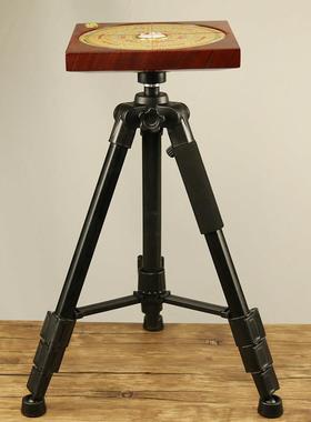 铜之心罗盘架风水激光专用三脚架吸盘支架全铝便携测量水平仪避磁