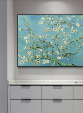 梵星空印象派装饰画名画客厅沙发背景墙画民宿酒店卧室床头挂画