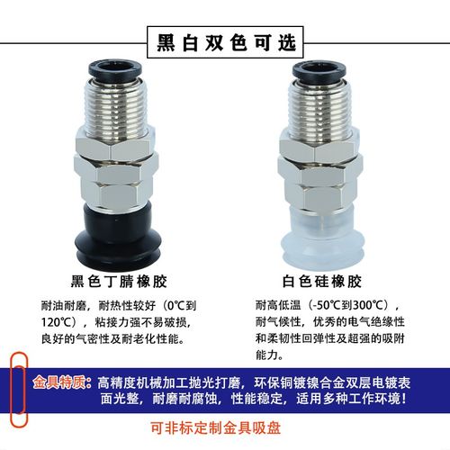 双层吸盘组件直立配管附接头C-MVBKN/C-MVBKE10 15 20 25 3040 50 - 图2