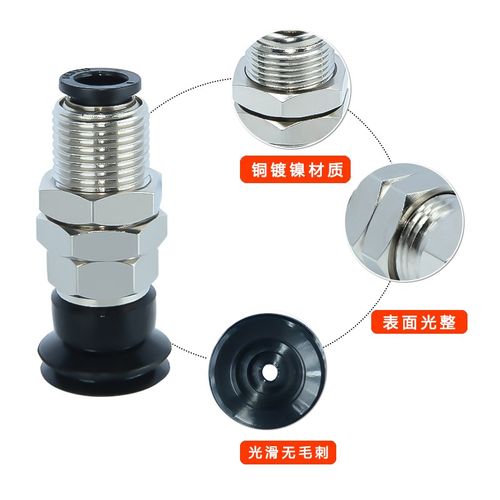 双层吸盘组件直立配管附接头C-MVBKN/C-MVBKE10 15 20 25 3040 50 - 图1