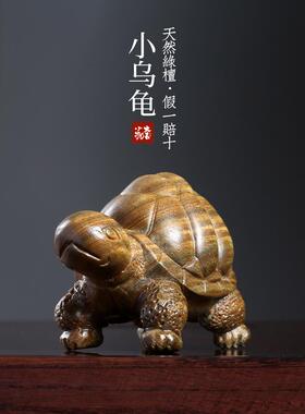 采购产品天然绿色檀香实木吸引财富，长寿龟，手机，家居工艺品和