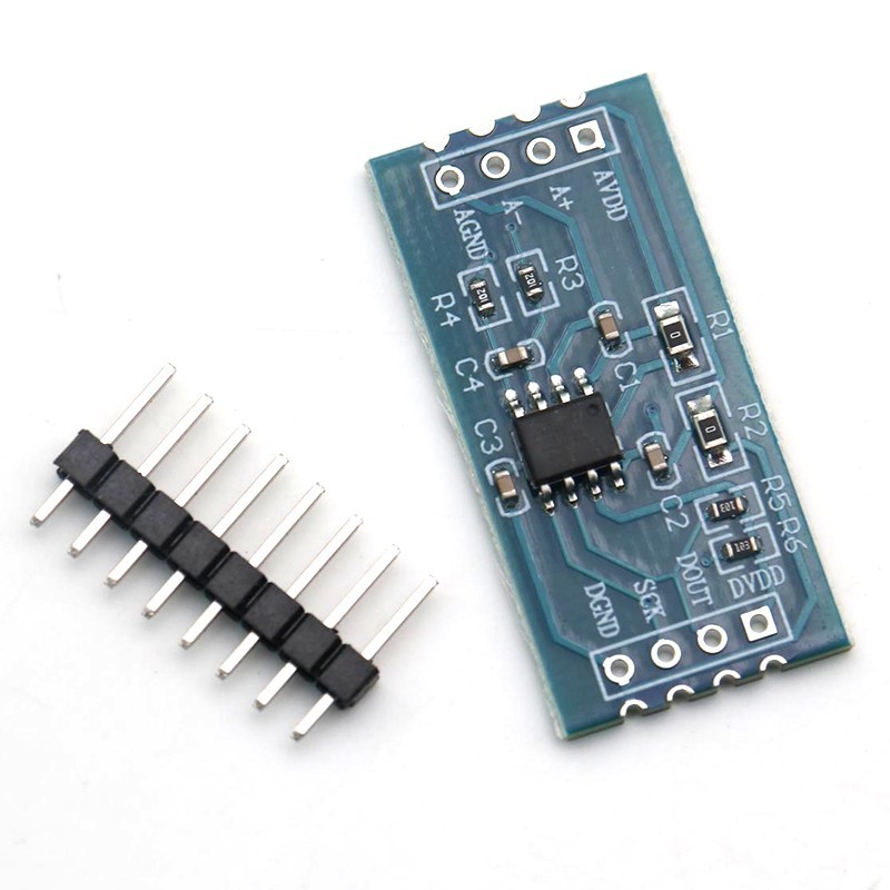 TM7711模块/电子秤重感测器24位AD模块 单晶片压力感测器HX710A - 图2