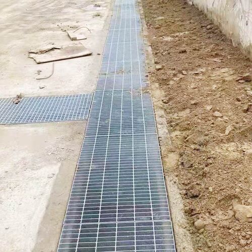 直供排水沟沟盖板Q235地沟下水道排水钢格板钢格栅盖板 - 图2