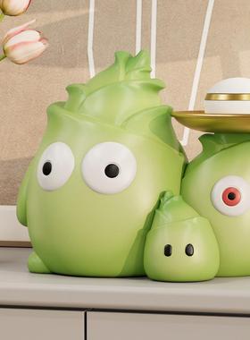 竹笋钥匙收纳玄关摆件高级感小众客厅鞋柜桌面装饰品乔迁新居礼物