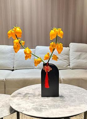 五代果 五代同堂黄金果 金玉满堂 寓意棒棒仿真花居装饰摆件摆放